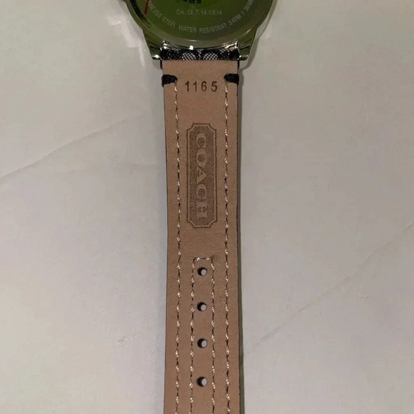 Coach Signature Index Signature Strap Watch - Picture 11 of 11